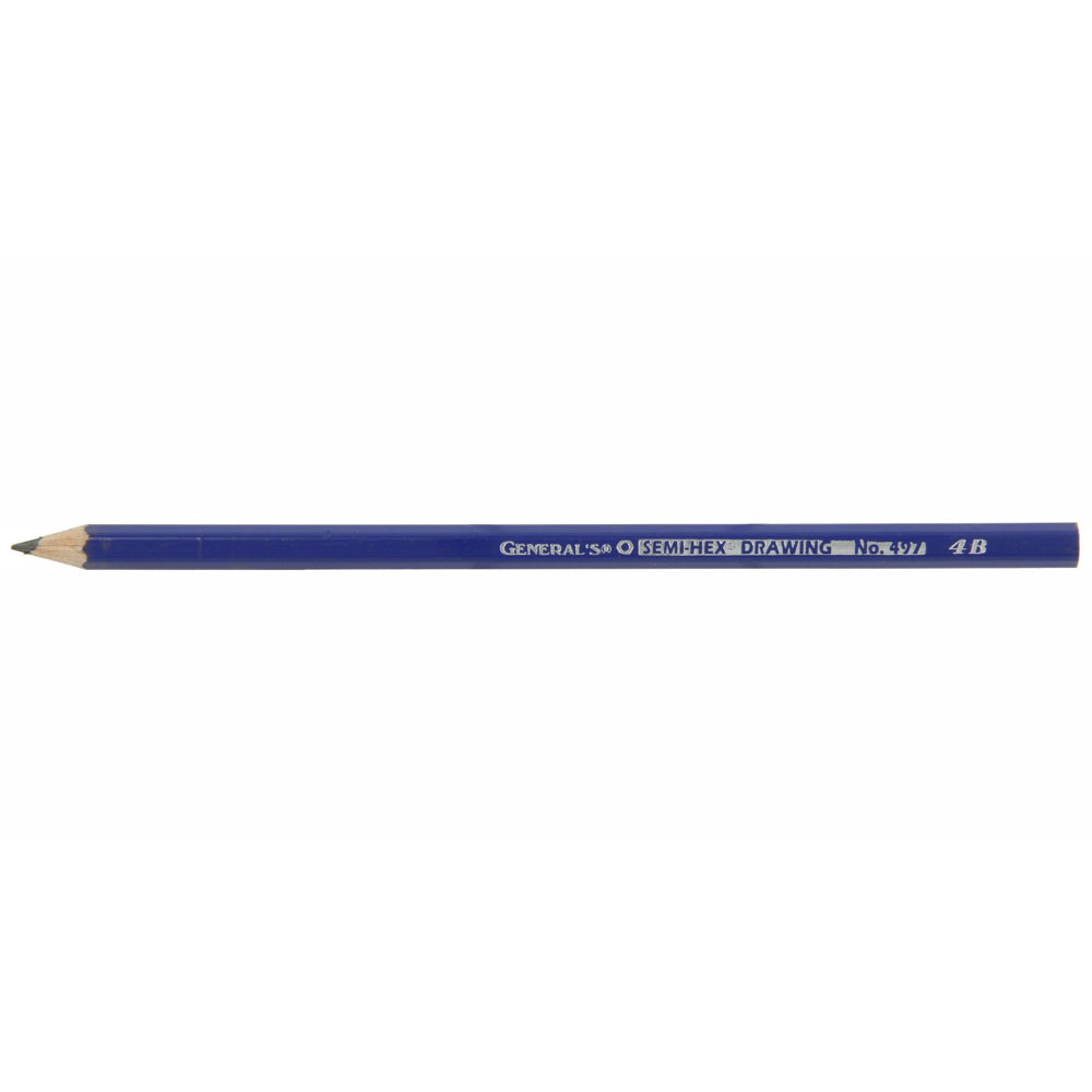 4B Kimberly Graphite Drawing Pencils - 2 Piece Set