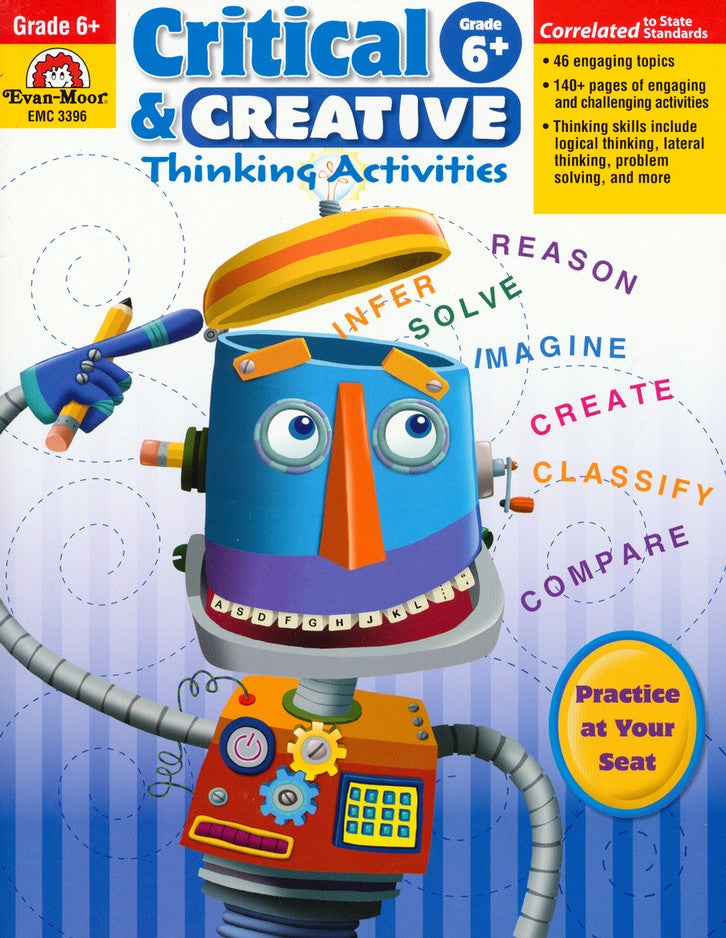 Activities-Grade　–　and　Pads　Critical　Creative　Miller　Thinking　Paper