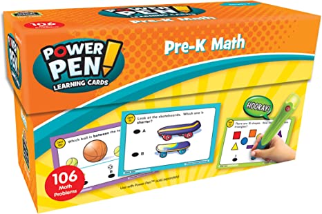 Power Pen Learning Cards: Math, Grade PreK