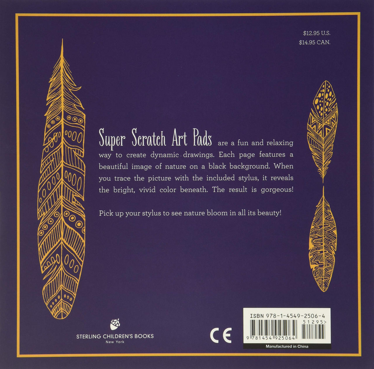 Super Scratch Art Pads Nature Miller Pads & Paper