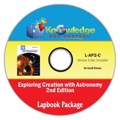 Apologia Exploring Creation w/ Astronomy 2nd Edition Lapbook Package C ...