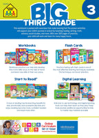 School Zone - Big Third Grade Workbook