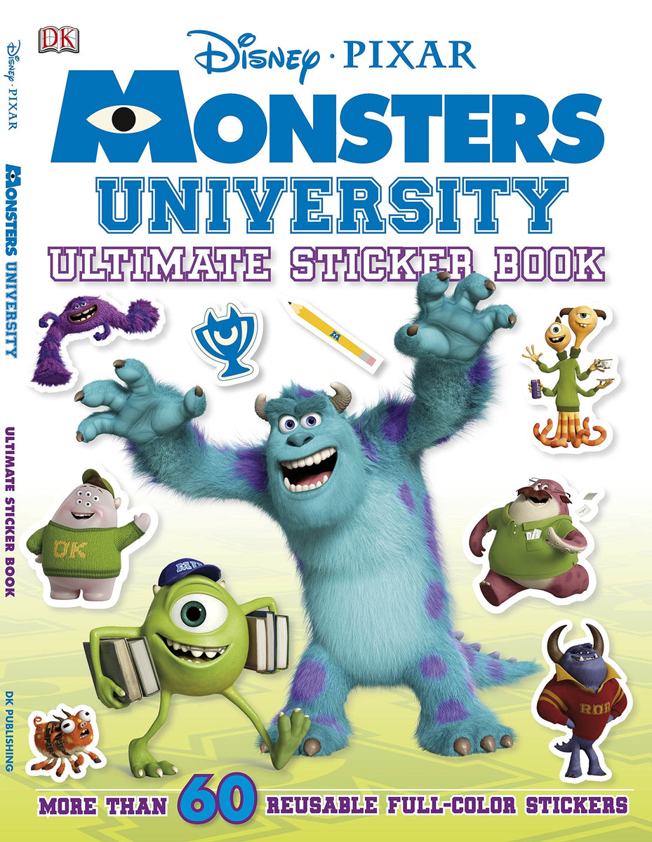 Ultimate Sticker Book: Monsters University (Ultimate Sticker Books)   Miller Pads & Paper