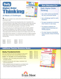 Daily Higher-Order Thinking: Grade 3