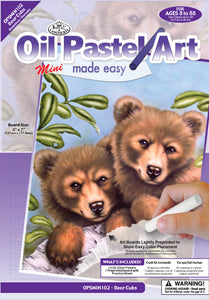 Oil Pastel Made Easy: Bear Cubs