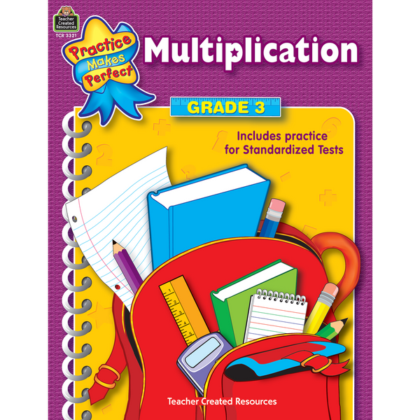 Multiplication: Grade 3 (Practice Makes Perfect)