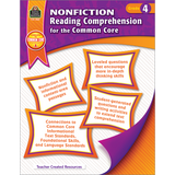 Nonfiction Reading Comprehension for the Common Core (Grade 4)