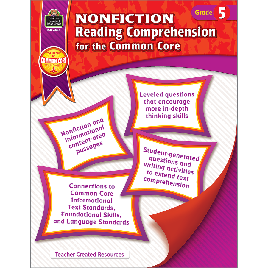 Nonfiction Reading Comprehension for the Common Core (Grade 5) Miller