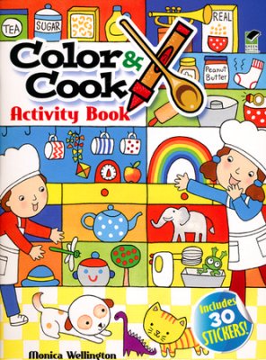 Color & Cook Activity Book
