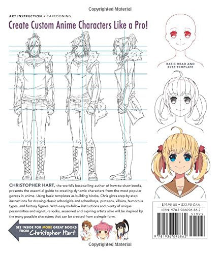  Draw Like an Artist: 100 Lessons to Create Anime and Manga  Characters: Step-by-Step Line Drawing - A Sourcebook for Aspiring Artists  and Character Designers - Access video tutorials via QR codes!