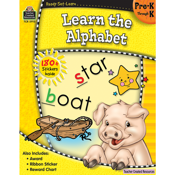 Ready-Set-Learn: Learn The Alphabet (PreK-K)