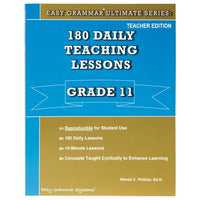Easy Grammar Ultimate Grade 11 Teacher's Guide