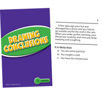 Drawing Conclusions: Reading Comprehension Practice Cards RL-5.0-6.5