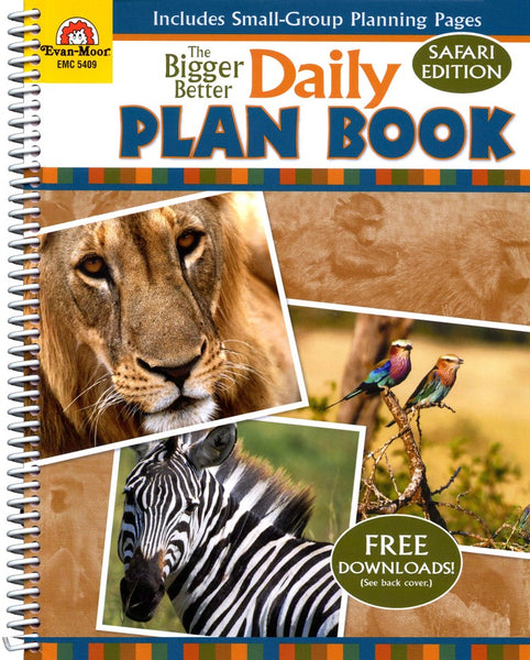 The Bigger Better Daily Plan Book: Grades K-6