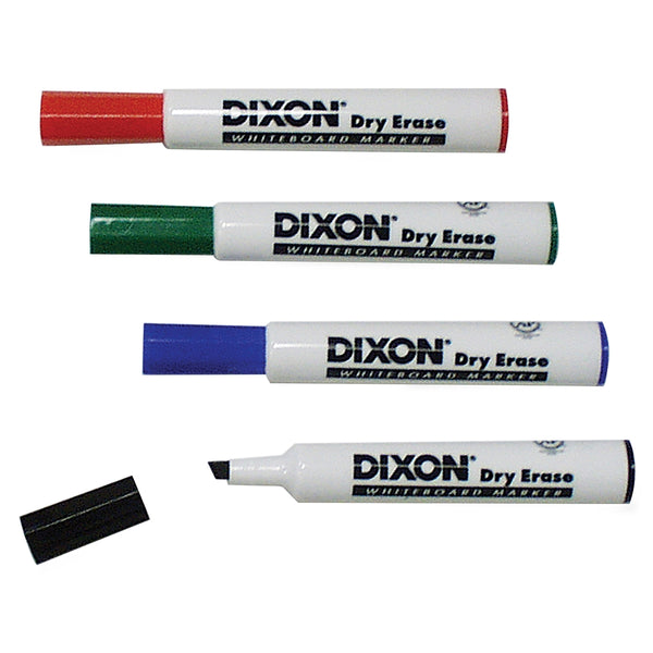 Dry Erase Wedge Tip Markers