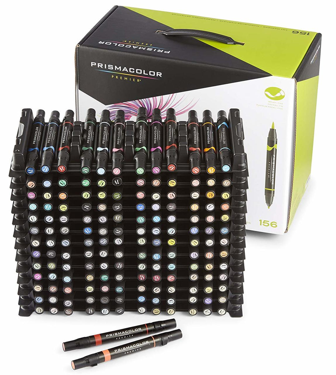 Prismacolor Double Ended Brush Markers 156 Color Set – Miller Pads & Paper