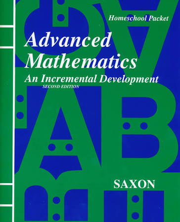 Saxon Advanced Math Answer Key Booklet & Test Forms