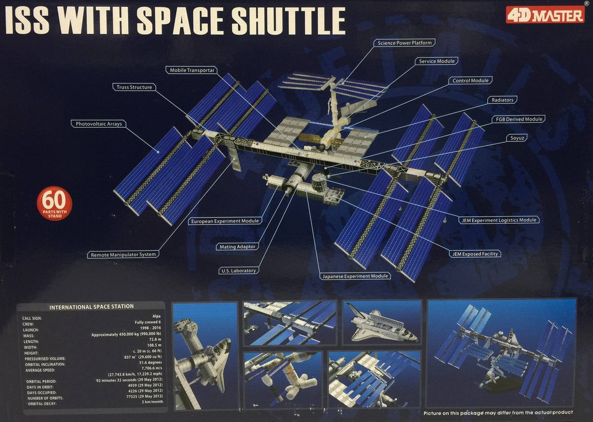 4D International Space Station Puzzle – Miller Pads & Paper