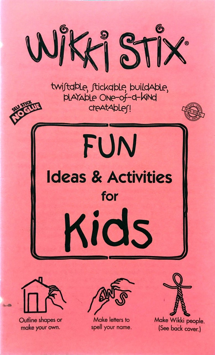Wikki Stix: Fun Ideas and Activities Book – Miller Pads & Paper