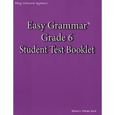 Easy Grammar Grade 6 Student Test Booklet – Miller Pads & Paper