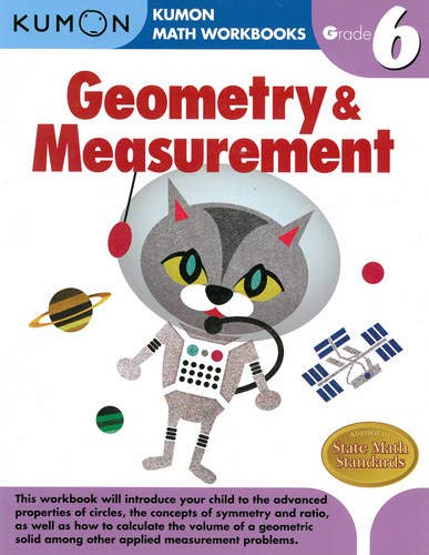 Math Workbooks: Geometry & Measurement Grade 6