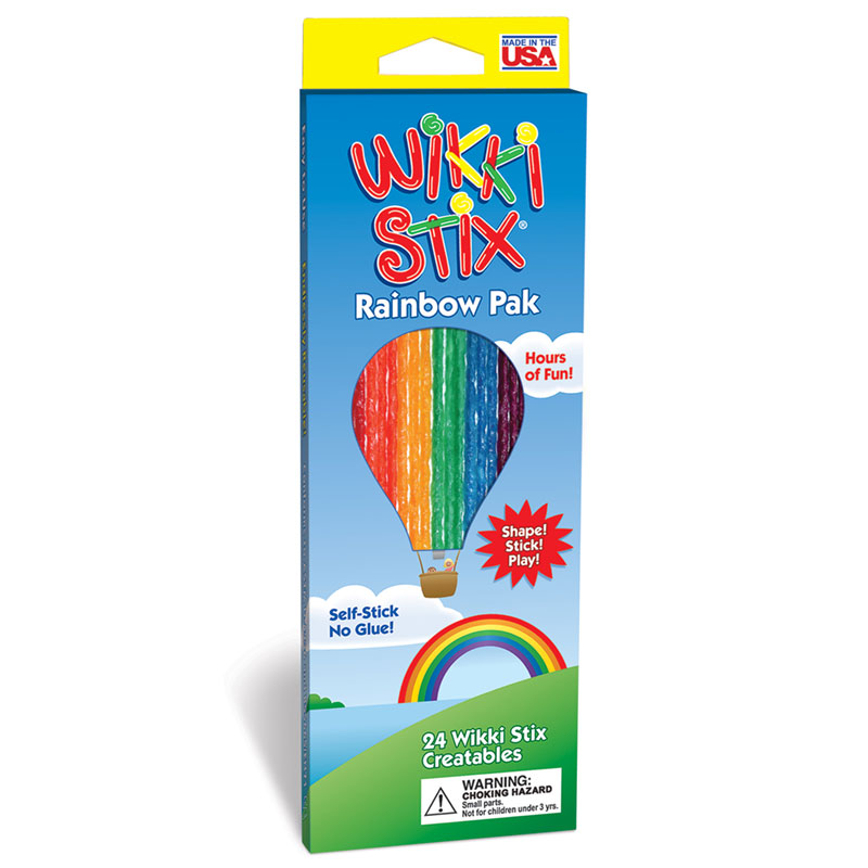 Wikki Stix Rainbow Pak – Miller Pads & Paper