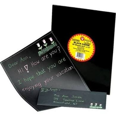 Two Sided Black Paper-25 Sheets