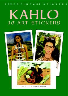 Kahlo: 16 Art Stickers (Mini Dover)
