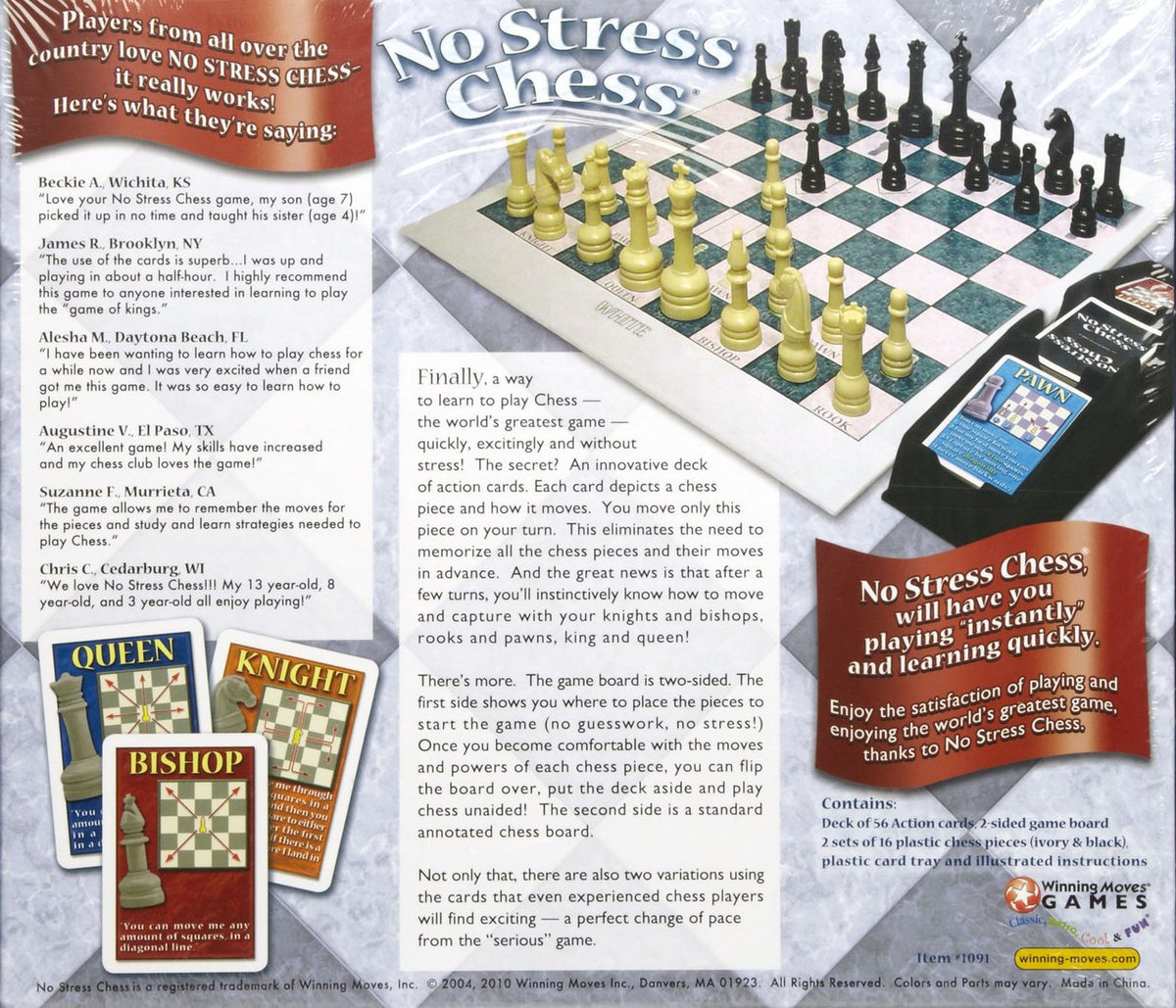 No Stress Chess – Miller Pads & Paper