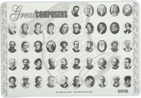 Learning Great Composers Placemat