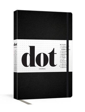 Dot Journal (Black) 6"x8"