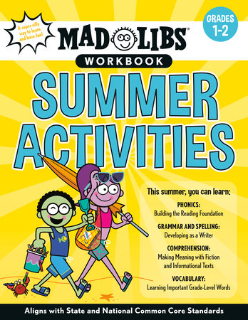 Mad Libs Workbook: Summer Activities Grades 1-2