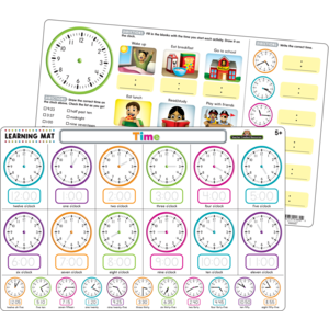 Telling Time Learning Mat