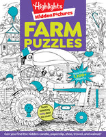 Highlights Hidden Pictures Farm Puzzles
