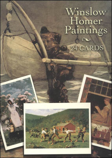 Winslow Homer Paintings 24 Art Cards