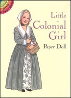 Little Colonial Girl Paper Doll