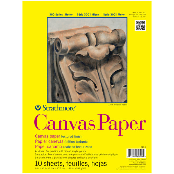 Strathmore 300 Series Canvas Paper-9X12