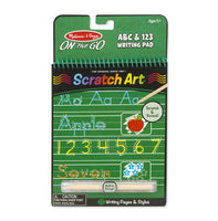 Scratch Art ABC & 123