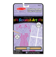 Scratch Art Fashion Friends (On The Go)