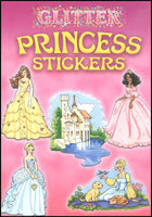 Glitter Princess Stickers