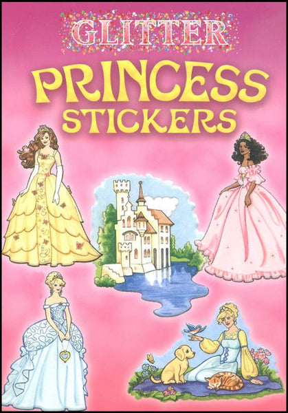 Glitter Princess Stickers