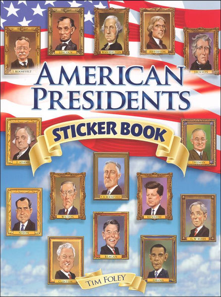 American Presidents Sticker Book