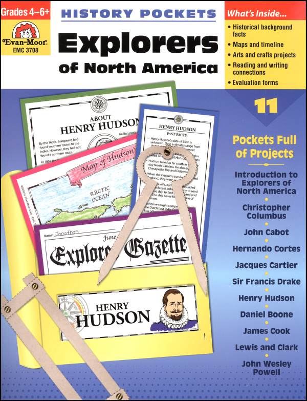History Pockets: Explorers of North America – Miller Pads & Paper
