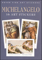 Michelangelo: 16 Art Stickers