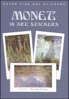 Monet: 16 Art Stickers