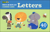 Letters Wipe-off Learning Cards
