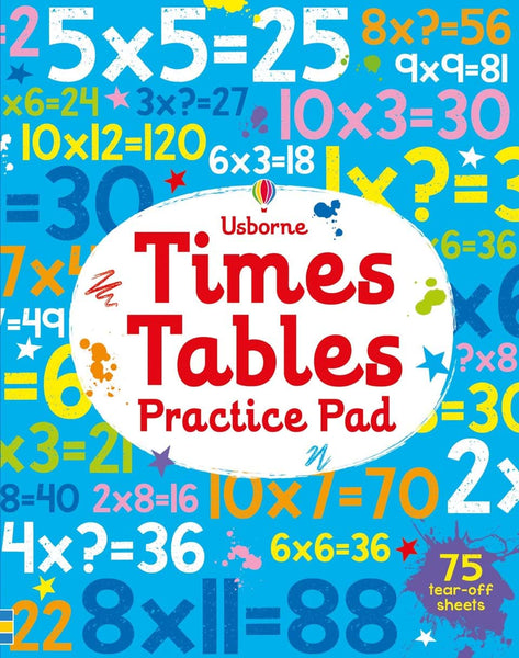 Times Tables Practice Pad