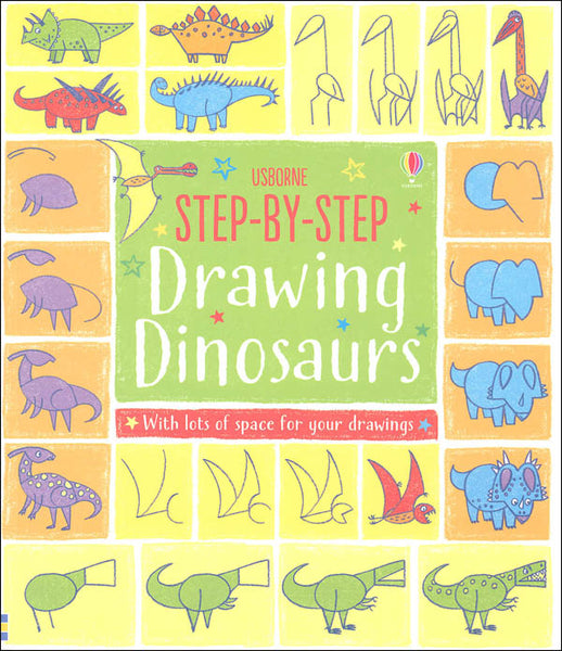 Step By Step Drawing Dinosaurs