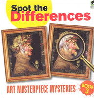 Spot the Differences Book 3: Art Masterpiece Mysteries