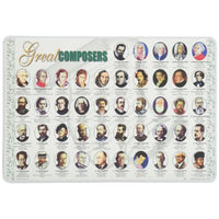 Learning Great Composers Placemat